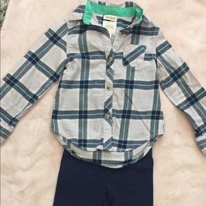 ❌SOLD❌Girls 2 Piece Fall Outfit Cat & Jack XS